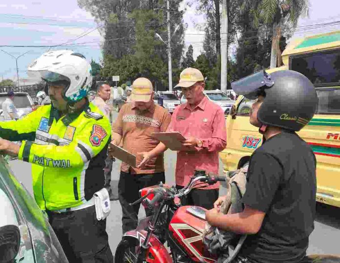Sat Lantas Polres Tanah Karo Gelar Razia Ops Keselamatan Toba 2025