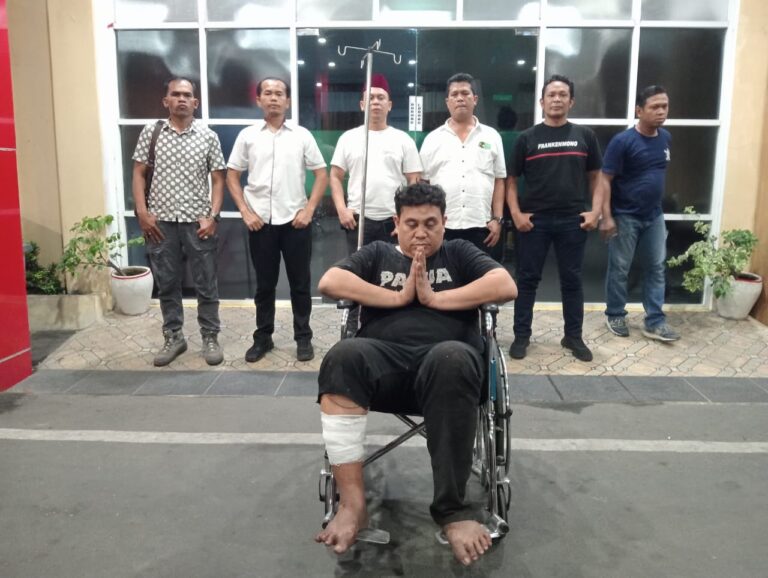 Polsek Medan Baru Tembak Pelaku Curanmor di Kos-Kosan Padang Bulan