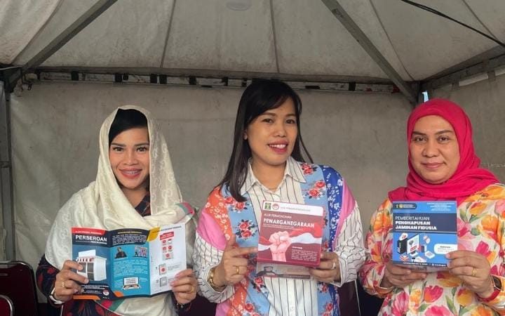 Memasuki hari ke-V, Kanwil Kemenkum tetap semangat dan optimis hadirkan layanan KI dan AHU di Ramadhan Fair XIX Sumatera Utara