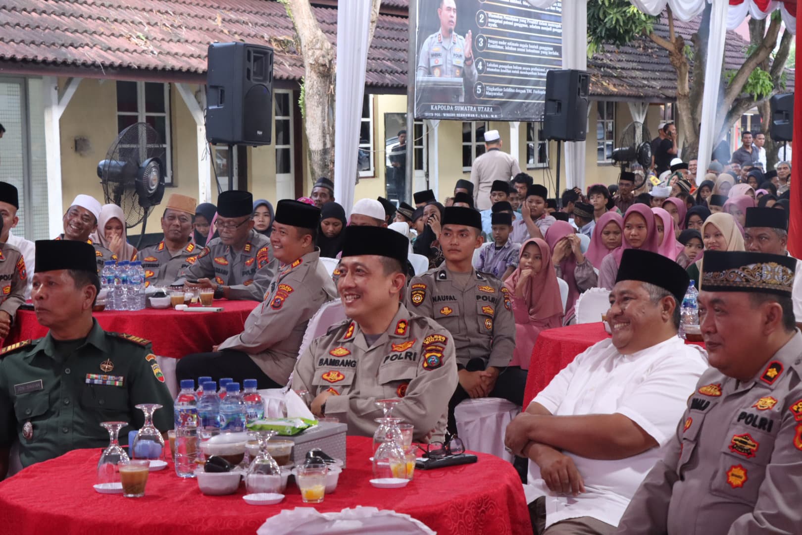 Polres Binjai Gelar Buka Puasa Bersama Anak Yatim Dan Tokoh Agama