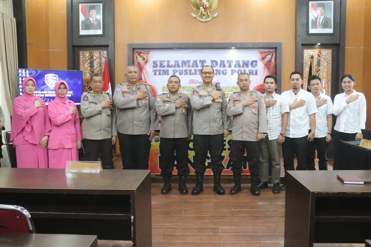 Puslitbang Polri Gelar Supervisi di Polres Langkat: Perkuat Perlindungan Masyarakat di Dunia Digital