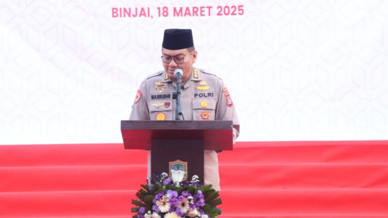 Tim Safari Ramadan Polda Sumut Tiba Di Wilayah Hukum Polres Binjai