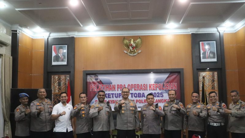 Polres Langkat Gelar Latpraops Ketupat Toba 2025, Pastikan Kesiapan Pengamanan Mudik Lebaran