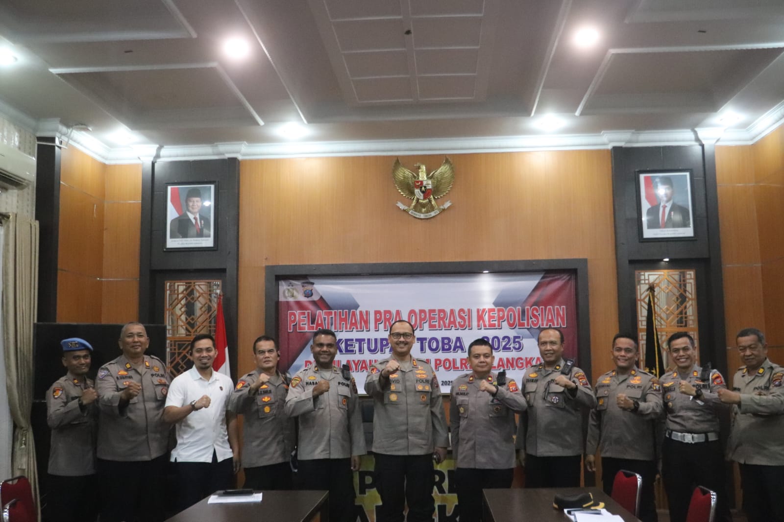 Polres Langkat Gelar Latpraops Ketupat Toba 2025, Pastikan Kesiapan Pengamanan Mudik Lebaran