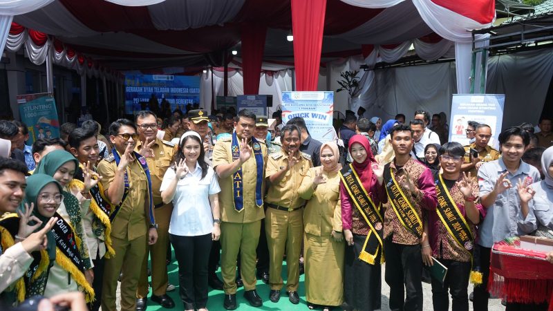 Polres Binjai Laksanakan Pengamanan Kunjungan Wakil Menteri BKKBN