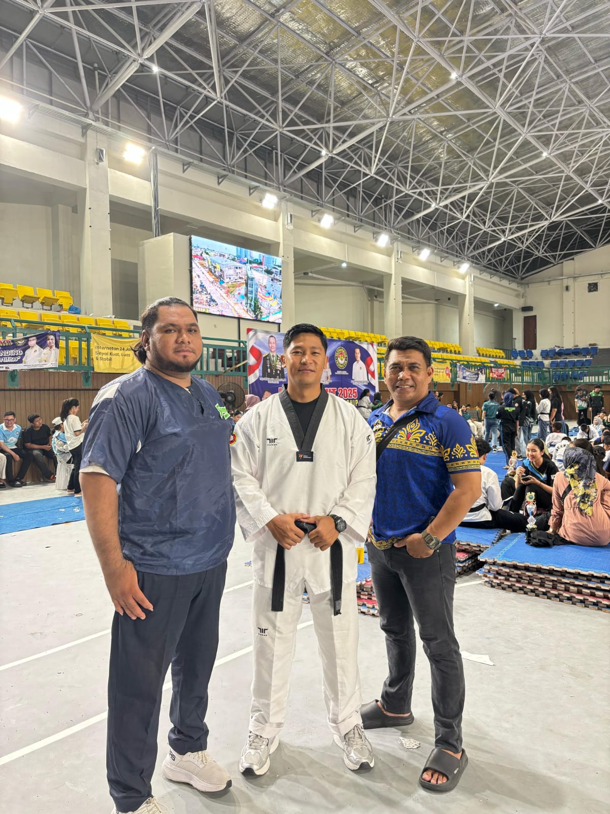 Brigadir Pol M.Parlindungan Sinaga SH Juara 1 Taekwondo Championship