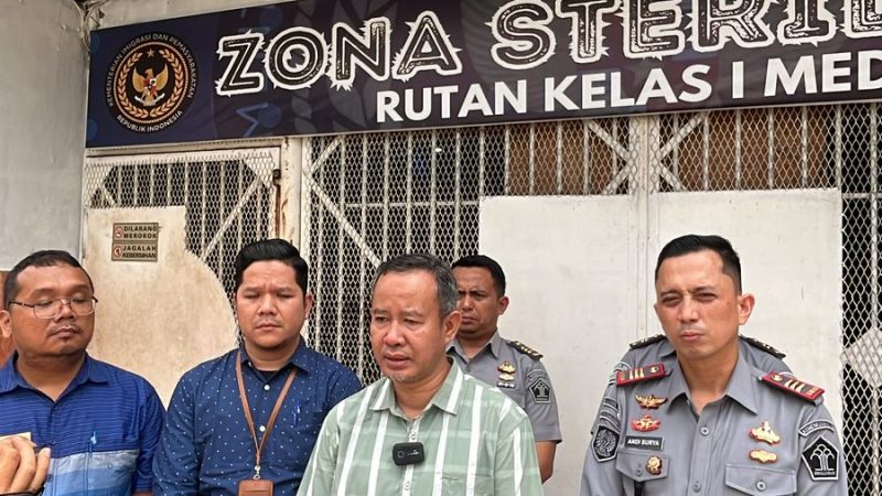 Rutan I Medan Terima Kunjungan Ombudsman RI Perwakilan Provinsi Sumut