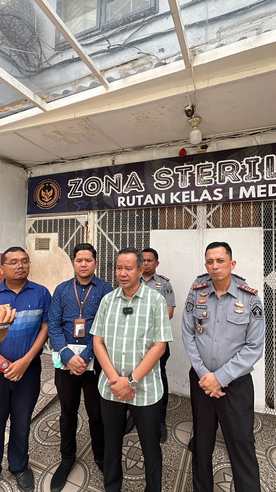 Rutan I Medan Terima Kunjungan Ombudsman RI Perwakilan Provinsi Sumut
