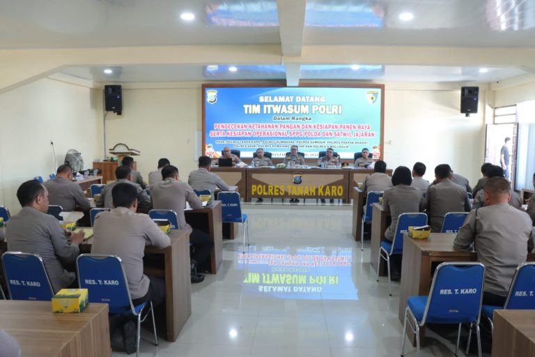 Polres Tanah Karo Dirikan Kantor SPPG dan Sediakan Kendaraan Untuk Distribusikan Makanan Bergizi ke Sekolah