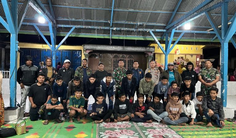 Polsek Munte Berhasil Jaga Kamtibmas Usai Mediasi Antara Desa Guru Benua Dengan Desa Lau Simomo