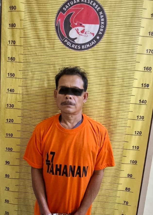 Residivis kasus narkoba, kembali di cyduk Polres Binjai