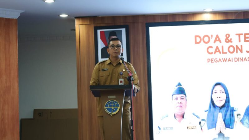Dishub Sumut Berangkatkan Tiga Pegawai Naik Haji
