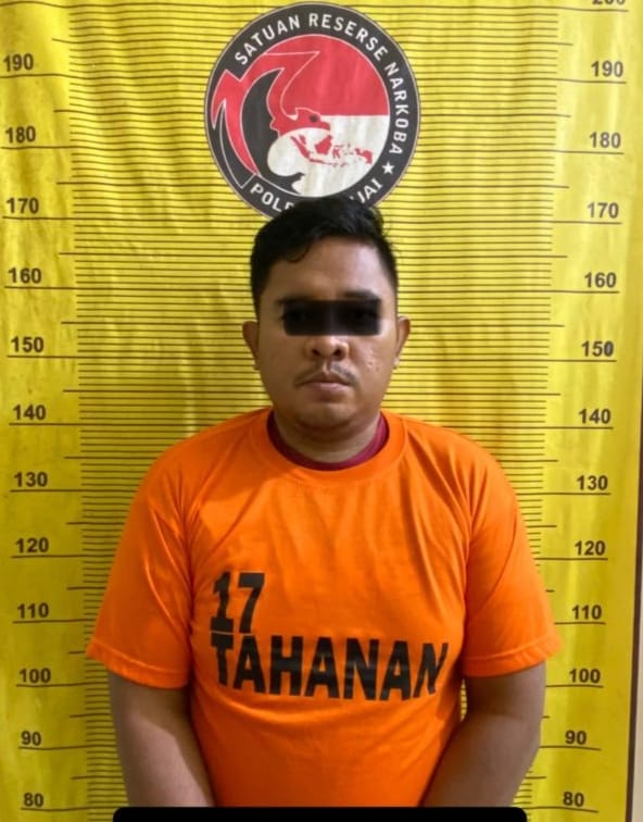 Jual Sabu Ke Petugas, Pelaku Langsung Gelandang Ke Polres Binjai
