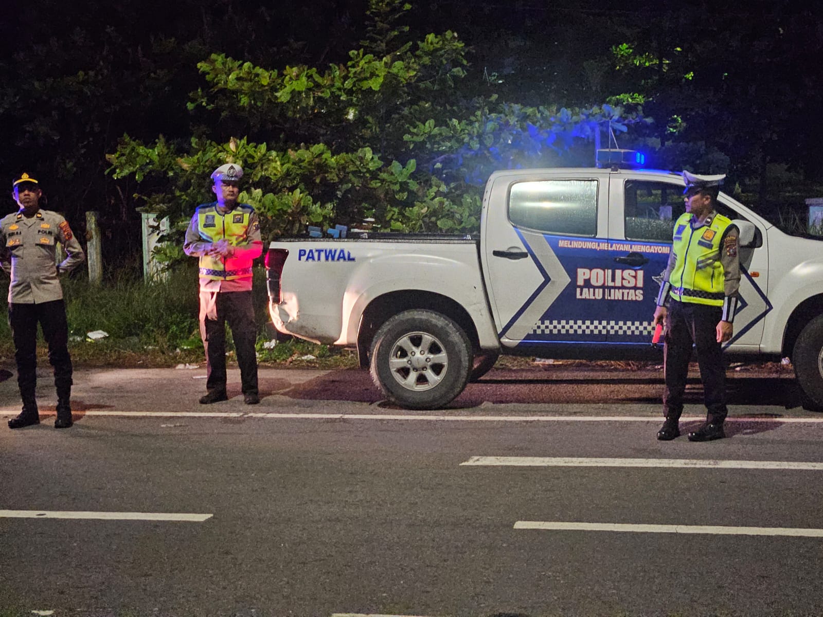 Antisipasi Geng Motor Dan Balap Liar, Polres Langkat Laksanakan Patroli Razia