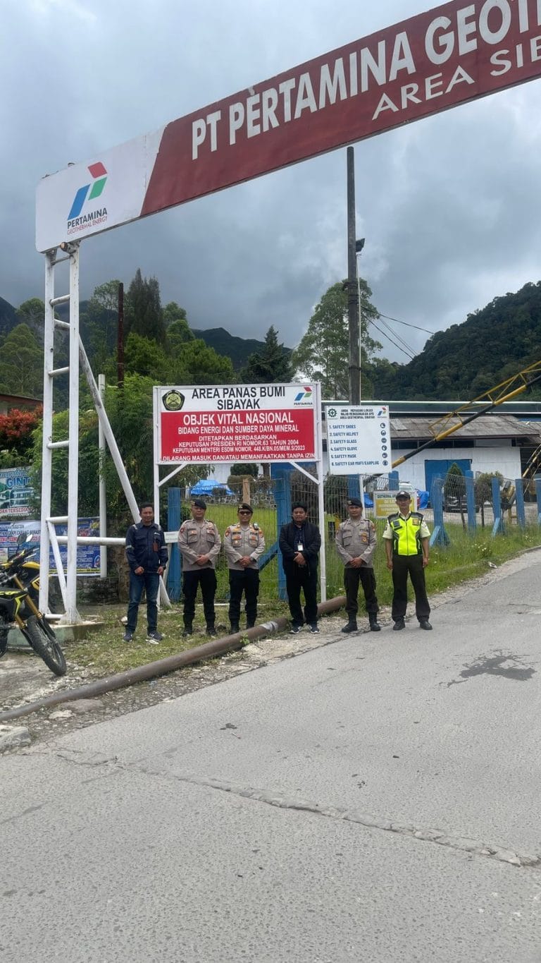 Kasat Pamobvit Polres Tanah Karo Patroli Dialogis ke PGE Area Sibayak