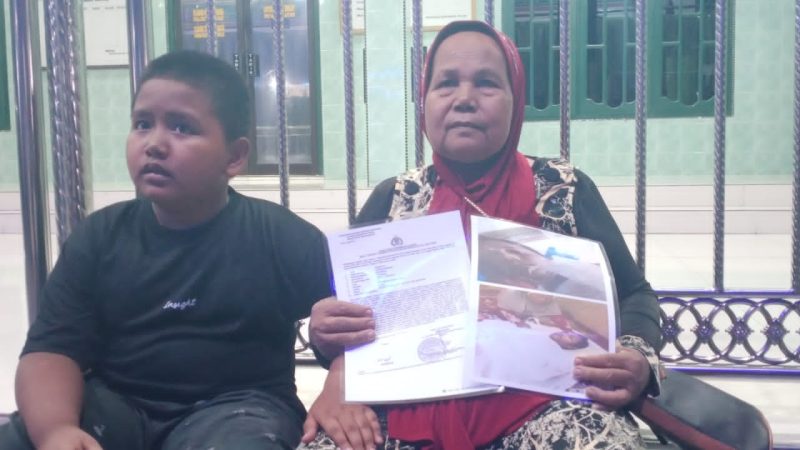 Kapolrestabes Medan Temui Nurmalia yang Nginap di Mesjid dan Berjanji Akan Segera Tangkap LS