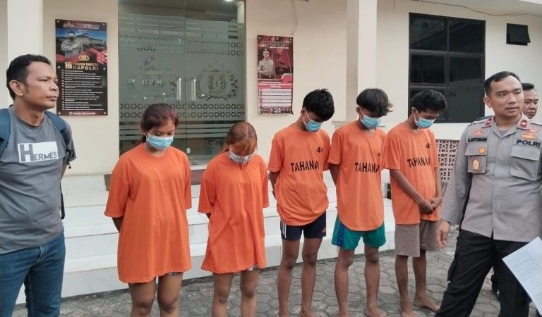 Polsek Medan Baru Ringkus Komplotan Pelaku Curas