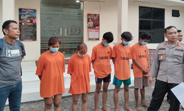 Polsek Medan Baru Ringkus Komplotan Pelaku Curas