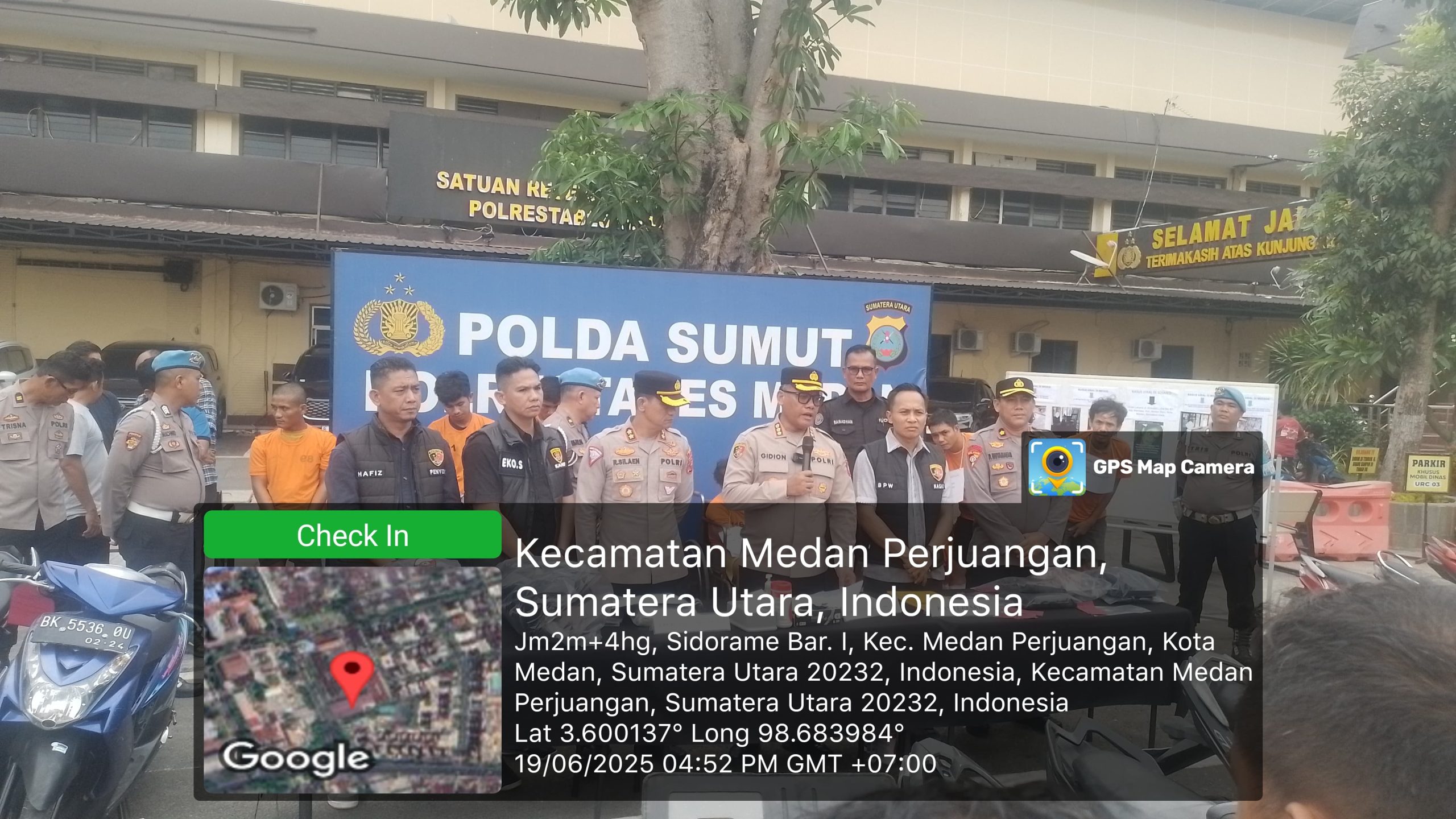Komplotan Jambret dan Curanmor Ditangkap Polrestabes Medan