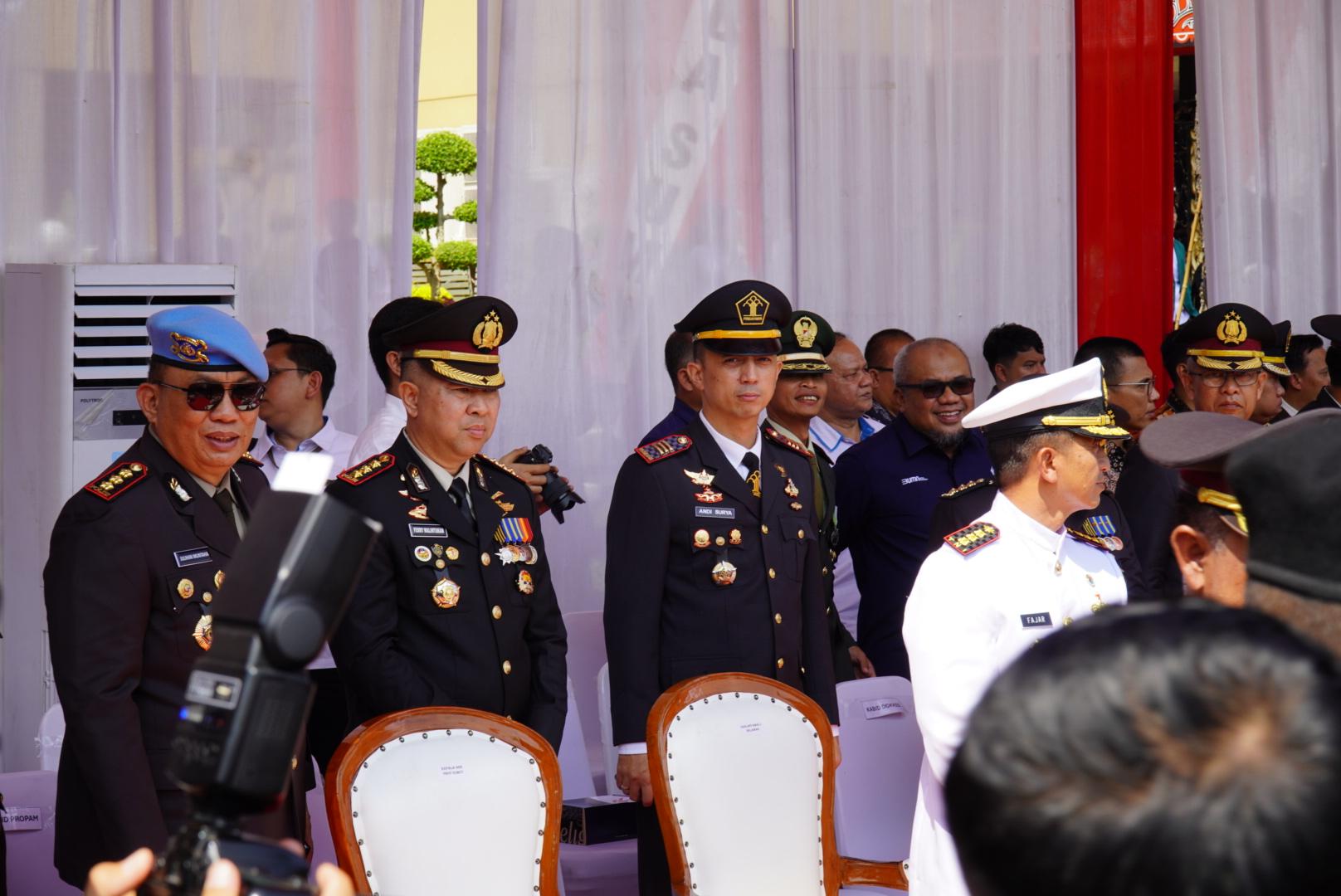 Perkuat Sinergi Karutan Kelas I Medan Hadiri Upacara Dan Syukuran Hari Bhayangkara KE-79 Di MAPOLDA SUMUT*