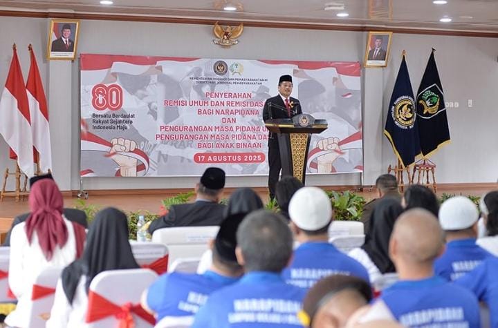 Sebanyak 20.145 Narapidana di Lapas Sumut Dapat Remisi Umum