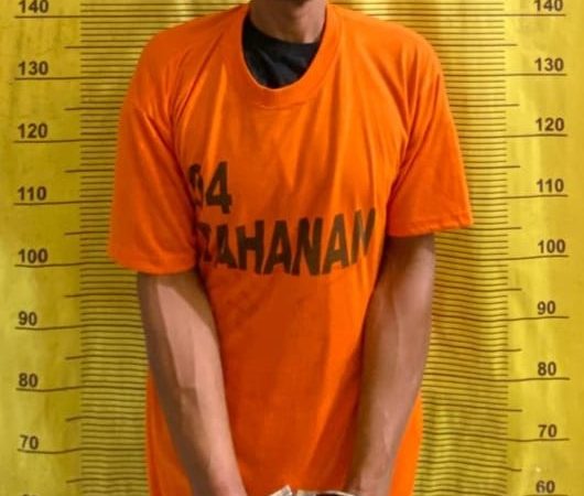 Dikibuskan Masyarakat Seorang Bandar Narkoba Di Ciduk Polres Binjai