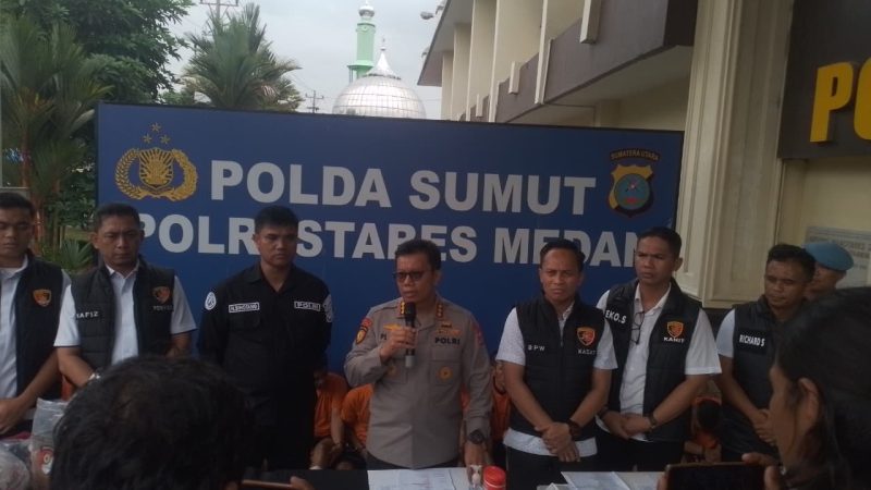 Unit Resmob Sat Reskrim Polrestabes Medan Ungkap Kasus 3C