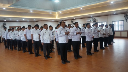 ASN Perekat Bangsa, Lapas Kelas I Medan Ikuti Apel Bersama Pegawai