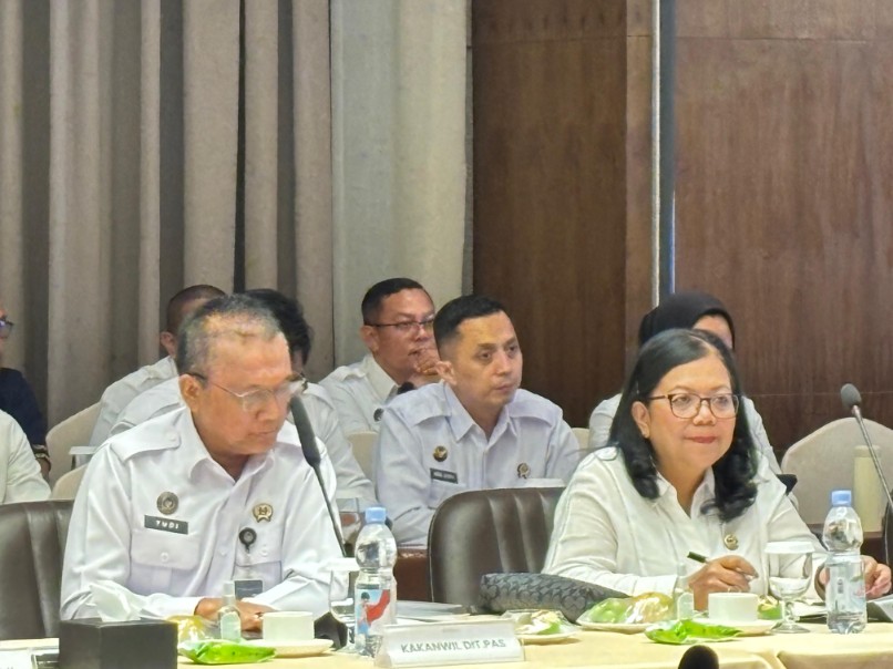 Karutan Kelas I Medan Hadiri Kunjungan Reses Komisi XIII DPR RI di Sumut