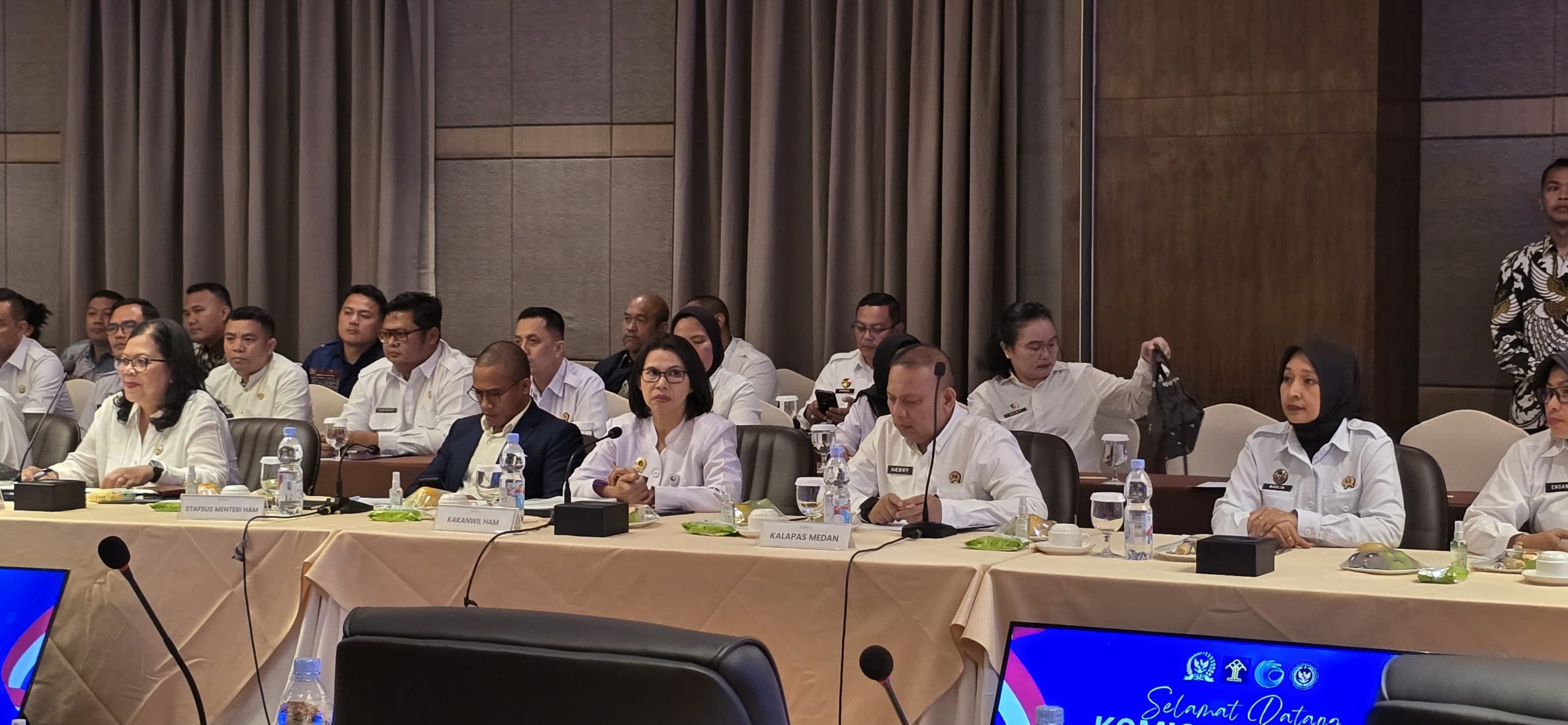 Kalapas Medan Hadiri Kunjungan Kerja Komisi XIII DPR RI, Isu Overkapasitas Jadi Sorotan Utama