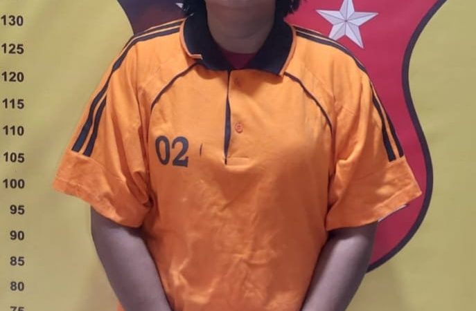Seorang IRT Curi Sp.Motor Ditangkap Di Kecamatan Salapian