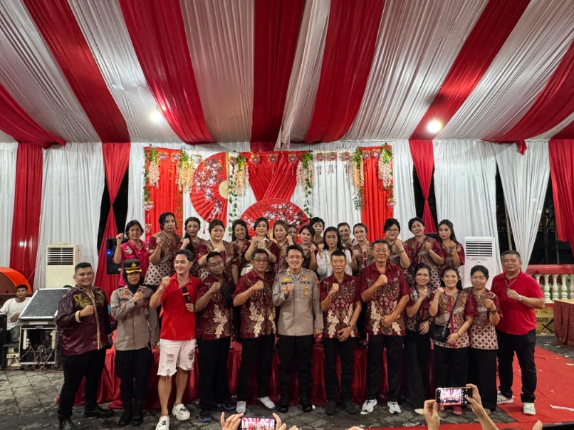 Kapolres Binjai Bersama PJU dan Kapolsek Kunjungi Vihara Setia Buddha