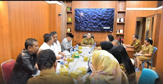 Kondisi II Kunker ke Disdikbud dan Dinkes Medan