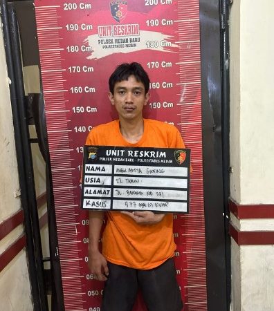 Polsek Medan Baru Ringkus Dua Pelaku Spesialis Bobol Rumah Kosong