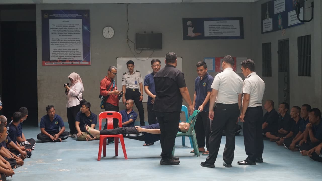 Kanwil Ditjenpas Sumut Tinjau Pelayanan dan Program Pembinaan di Rutan Kelas I Medan