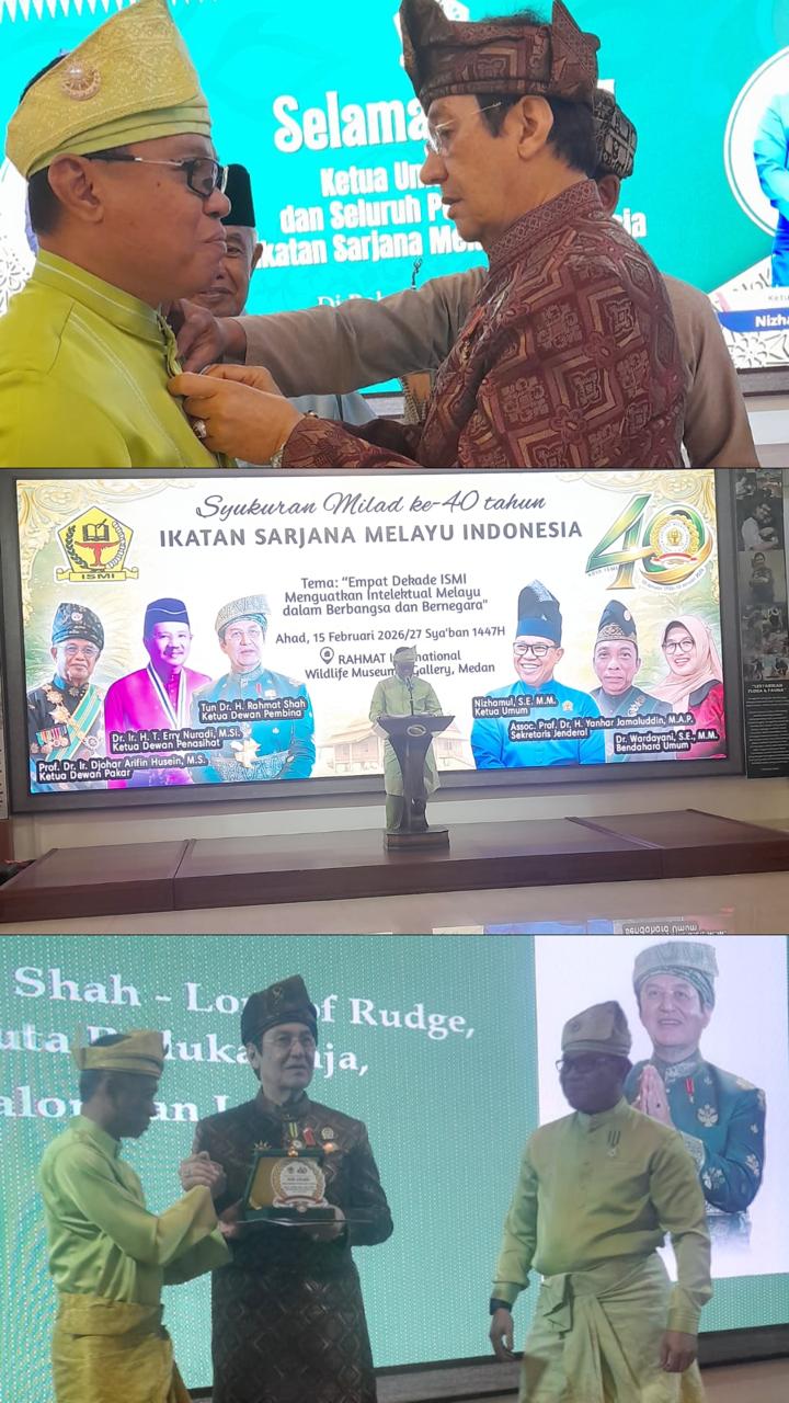 Syukuran Milad 40 Tahun, Ketua Dewan Pembina Tun Rahmat Shah Pesan PB ISMI Harus Kompak, Bersatu dan Tambah Maju