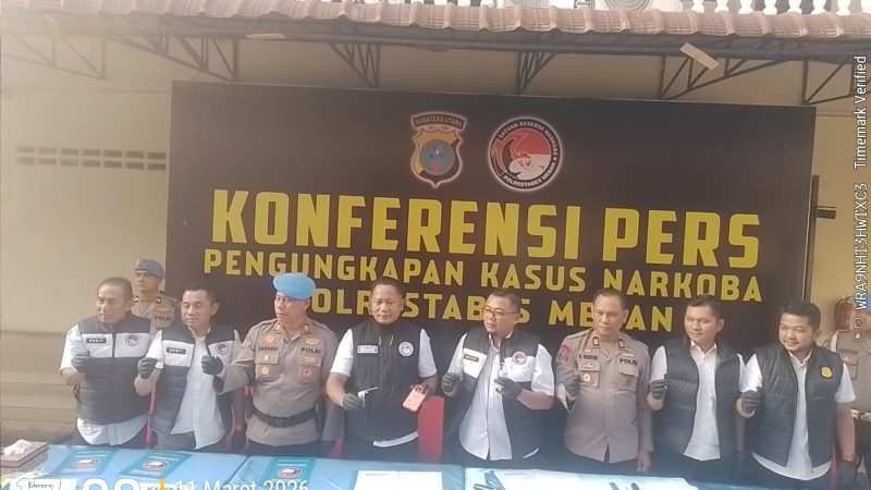 Sat Res Narkoba Polrestabes Medan Ringkus Selebgram DJ Pengguna Narkotika