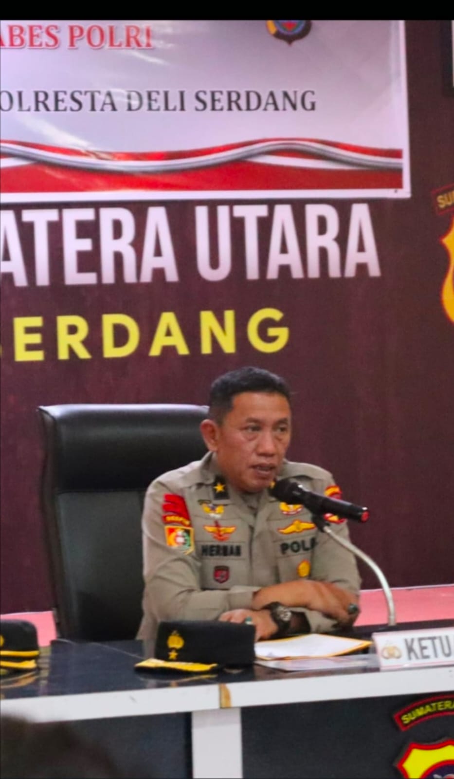 Polresta Deli Serdang Sambut Tim Asistensi Mabes Polri dalam rangka Supervisi Ops Ketupat Toba 2026