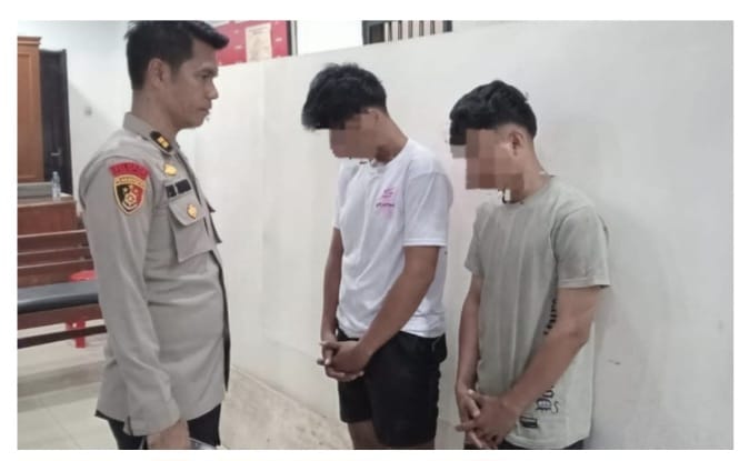 Polsek Medan Kota Ringkus Pelaku Curanmor di Jalan Bahagia By Pass