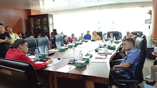 Pedagang Pasar Sambas Hadiri Rapat Dengan Komisi III DPRD Medan