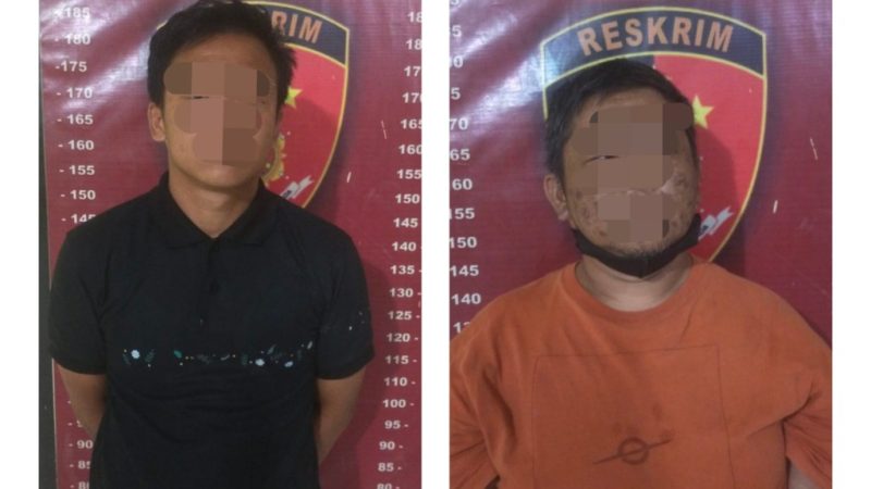 Pulang Beli Sabu, Dua Warga Desa Bangun Sari Baru Keciduk Polsek Tamora