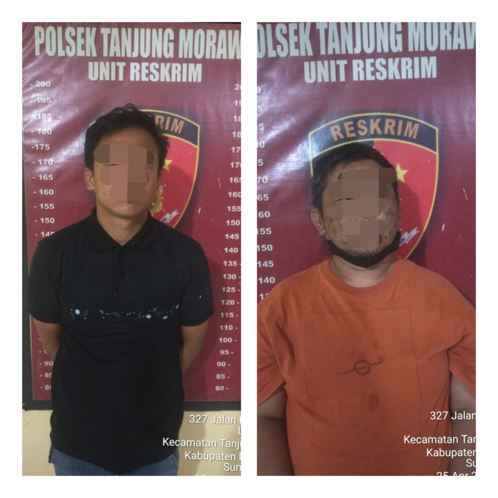 Pulang Beli Sabu, Dua Warga Desa Bangun Sari Baru Keciduk Polsek Tamora