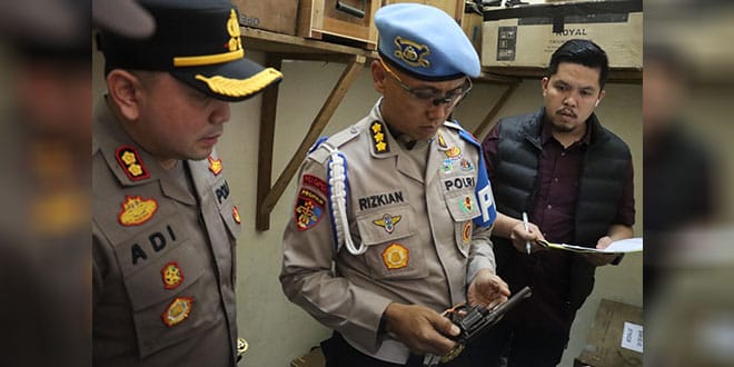 Div Propam Polri Periksa Senpi Dinas Inventaris Polres Humbahas