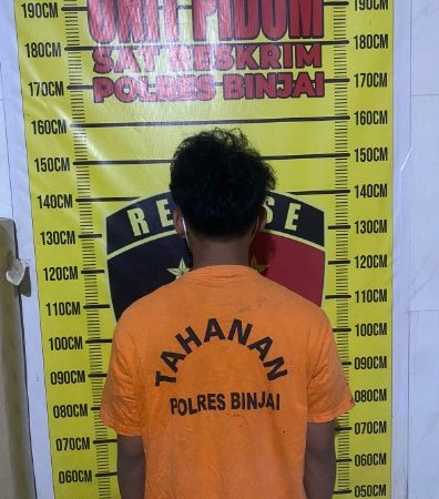 Motor Vario Di Parkiran Fitnes Kota Binjai Raib, Team Cobra Satreskrim Polres Binjai Gelandang Pelakunya Ke Mapolres