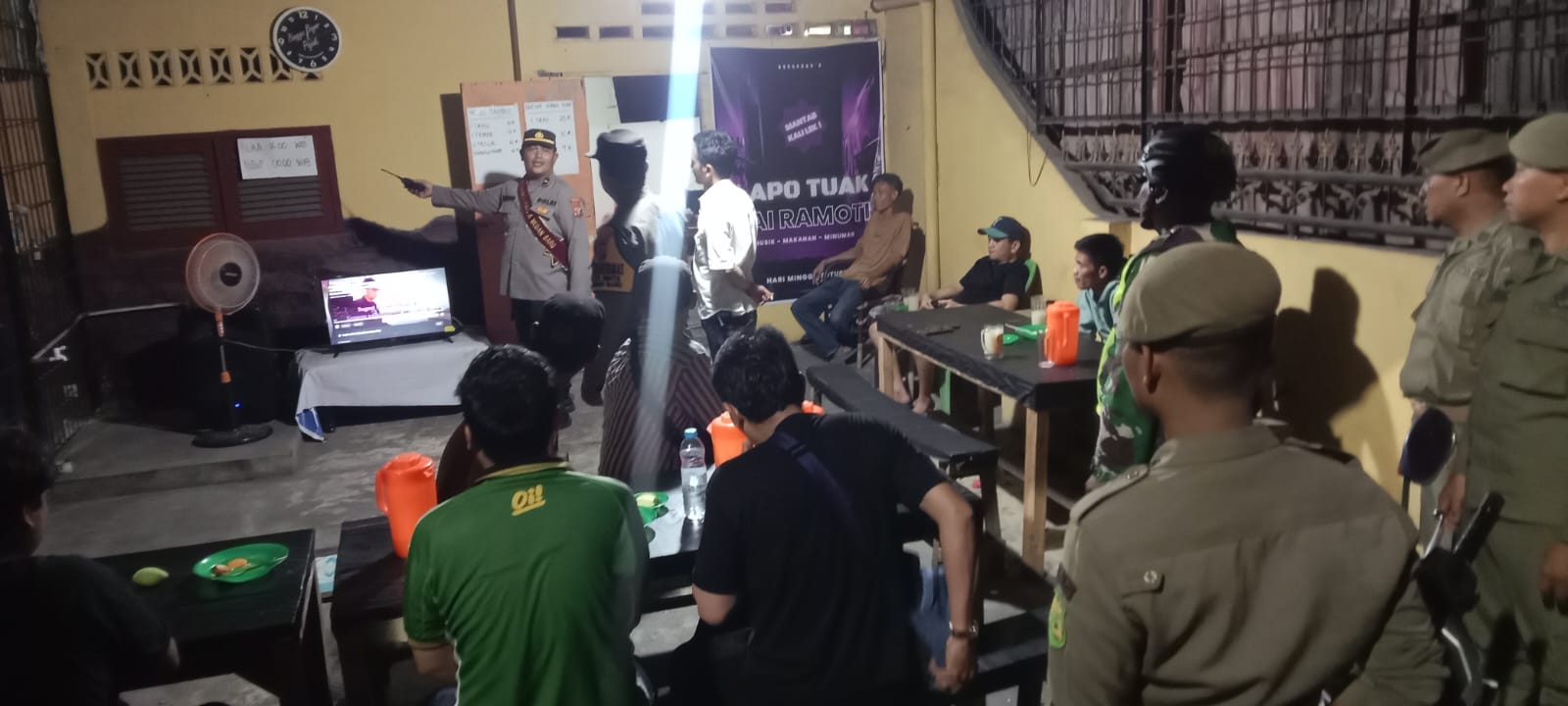 Jelang Dini Hari, Tiga Pilar Polsek Medan Baru Gelar Patroli Gabungan Sisir 15 Ruas Jalan