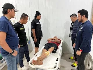 Melawan Petugas, BD Sabu di Bantaran Rel KA Tembung Tumbang Ditembak Polisi