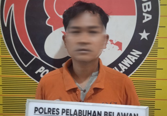 Sat Narkoba Polres Pelabuhan Belawan Tangkap Bandar Sabu di Bagan Deli, Ditemukan Senjata dan Uang Belasan Juta Rupiah