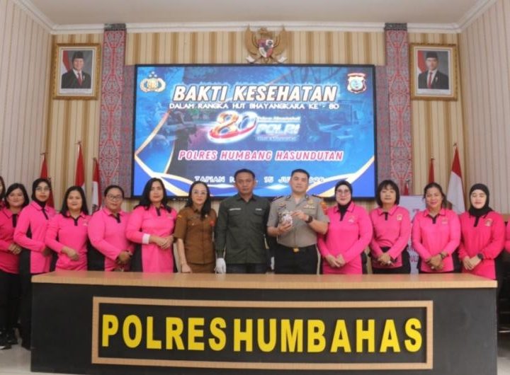 Kapolres Humbahas: Setetes Darah Sangat Berarti bagi Keselamatan Sesama