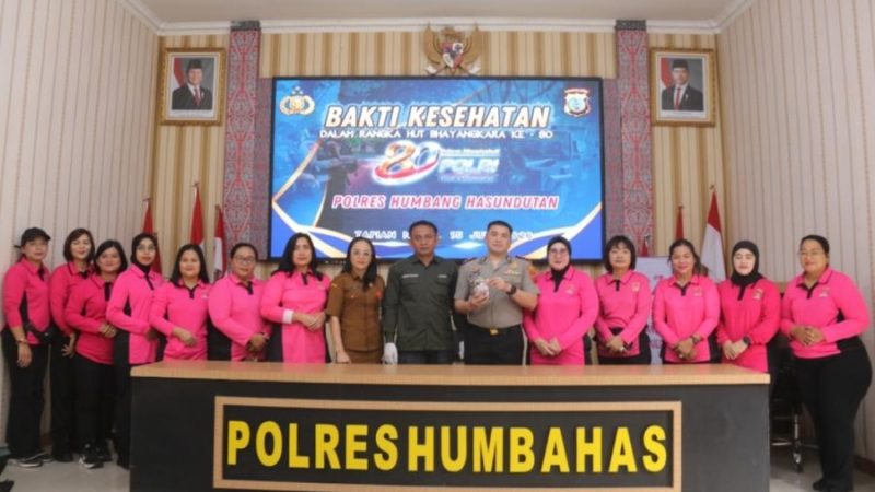 Kapolres Humbahas: Setetes Darah Sangat Berarti bagi Keselamatan Sesama
