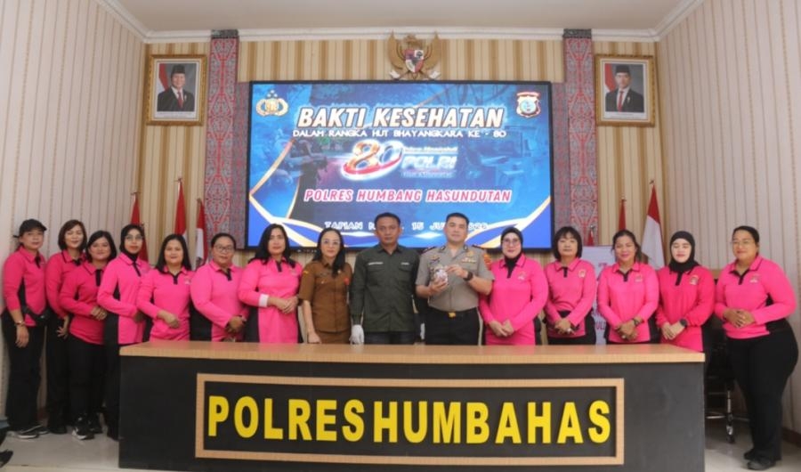 Kapolres Humbahas: Setetes Darah Sangat Berarti bagi Keselamatan Sesama